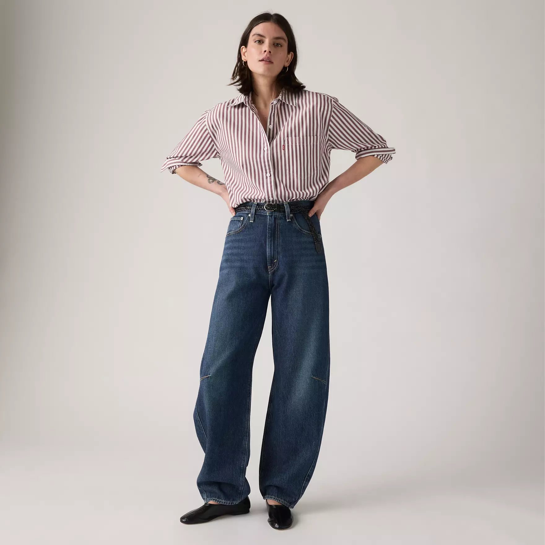 levi's barrel jeans